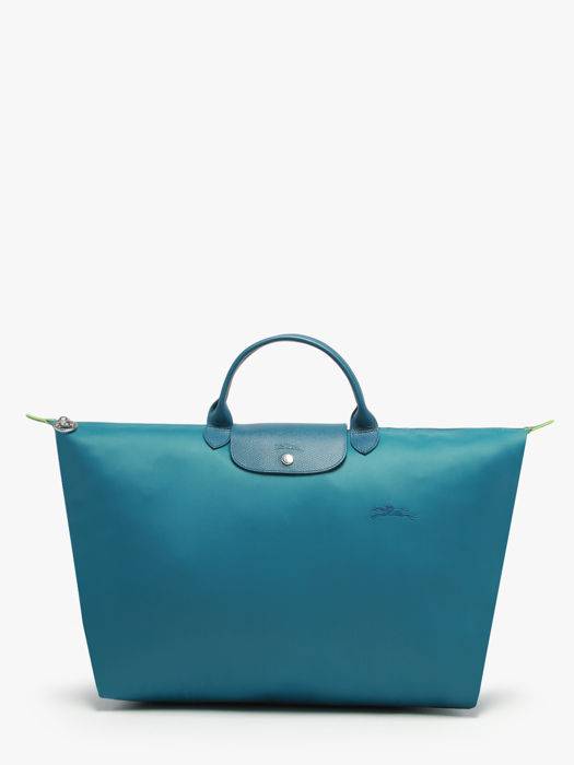 Longchamp Le pliage green Reistassen Blauw